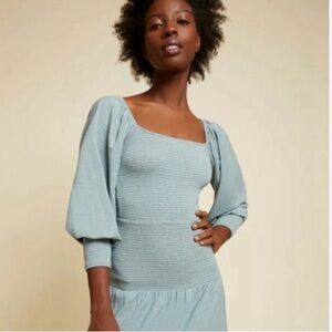 Nation Ltd XS Smocked top